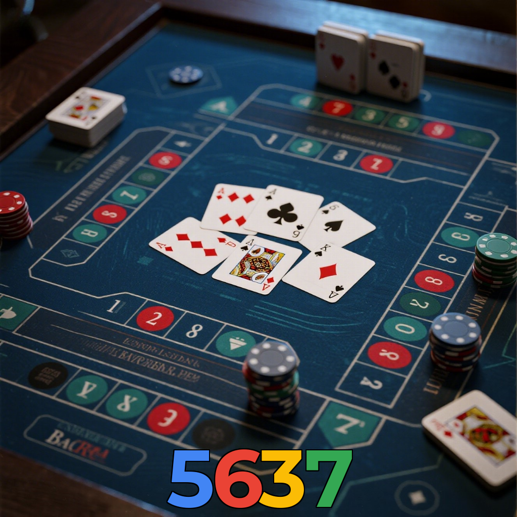 5637：Mostre suas habilidades e vença nas mesas de poker online!