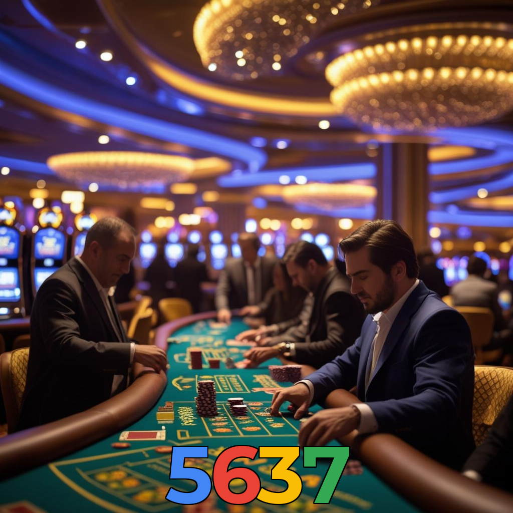 5637：Mostre suas habilidades e vença nas mesas de poker online!